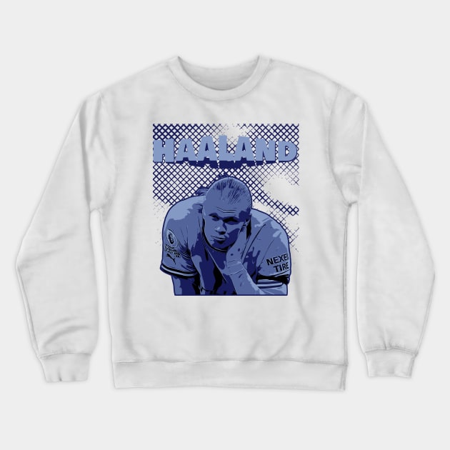 Haaland Crewneck Sweatshirt by Aloenalone